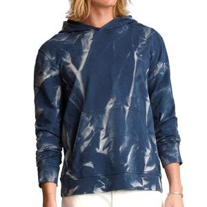 John Varvatos Pullover Hoodie Tie Dye Pacific Blue